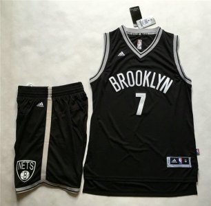 Maillot De Basket Brooklyn Nets Jeremy Lin 7 Tissus Sportif Fans Edition Noir